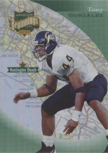 1997 Absolute Beginnings Tony Gonzalez #62