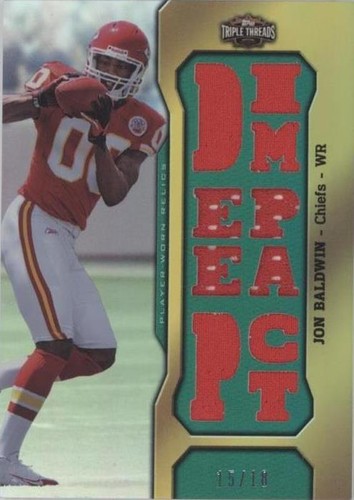 2011 Topps Triple Threads Jonathan Baldwin #TTR-31