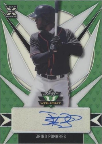 2021 Leaf Valiant - Jairo Pomares #BA-JP1