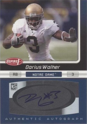 2007 SAGE Aspire Darius Walker #17A