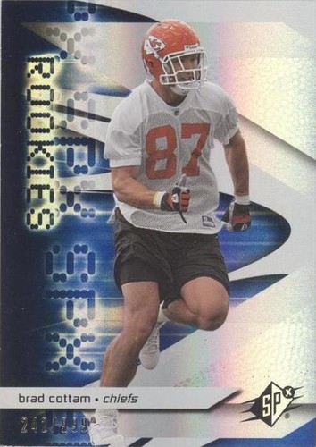 2008 SPx Brad Cottam #106