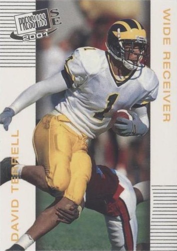 2001 Press Pass SE David Terrell #45