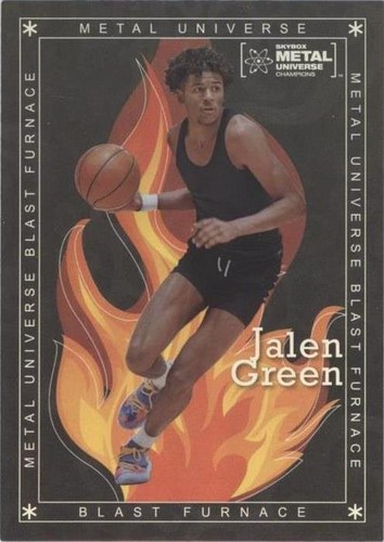 2021 Skybox Metal Universe Champions - Jalen Green #BF-2