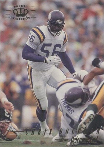 1994 Pacific Crown Collection Chris Doleman #153