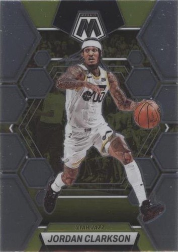 2022-23 Panini Prizm - Jordan Clarkson #54 Green Prizm for