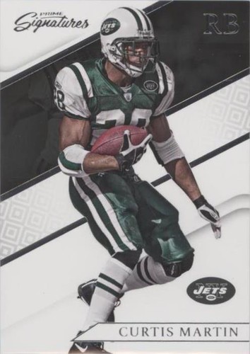 2016 Panini Prime Signatures Curtis Martin #62