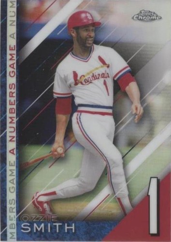 2020 Topps Chrome Update Series - Ozzie Smith #NGC-21