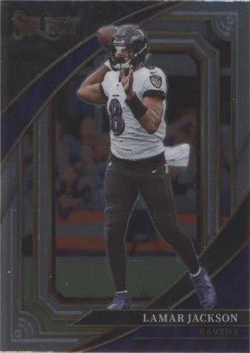 2022 Panini Select Lamar Jackson #334
