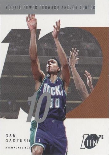 2002-03 Topps Ten - Dan Gadzuric #150