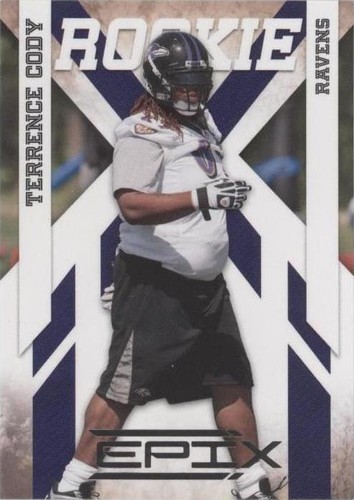 2010 Panini Epix Terrence Cody #192