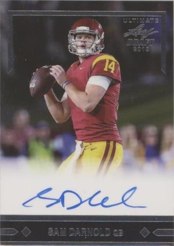 2018 Leaf Ultimate Draft Sam Darnold #GLR-SD1