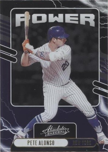 2021 Panini Absolute - Pete Alonso #PO-7