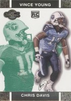 2007 Topps Co-Signers Chris Davis Vince Young #80