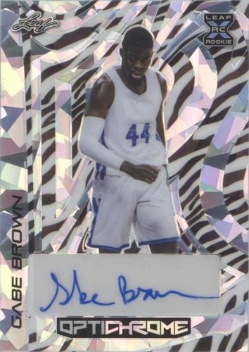 2022-23 Leaf Optichrome - Gabe Brown #BA-GB1