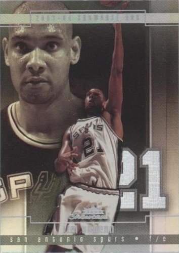 2003-04 Fleer Showcase - Tim Duncan #99