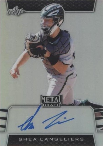 2019 Leaf Metal Draft - Shea Langeliers #BA-SL1