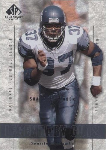 2002 SP Legendary Cuts Shaun Alexander #89