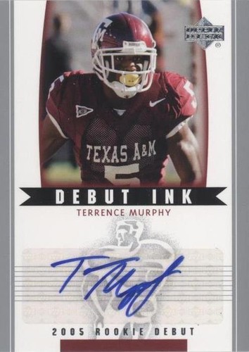 2005 Upper Deck Rookie Debut Terrence Murphy #DI-TM