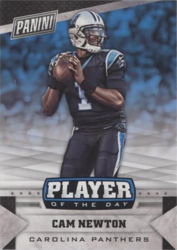 2016 Panini NFL Player of the Day Cam Newton #5