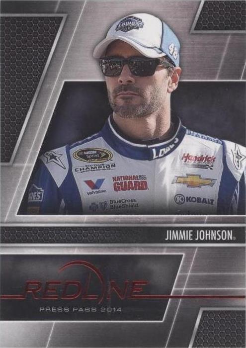 2014 Press Pass Redline - Jimmie Johnson #26
