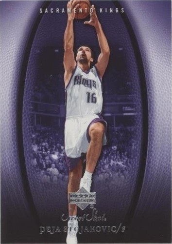 2005-06 Upper Deck Sweet Shot - Peja Stojakovic #83