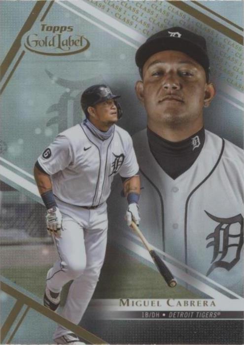 2021 Topps Gold Label - Miguel Cabrera #85