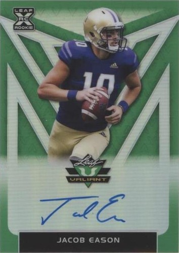 2020 Leaf Valiant Jacob Eason #BA-JE1