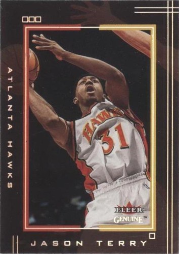2001-02 Fleer Genuine - Jason Terry #110