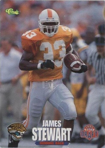 1995 Classic NFL Draft James Stewart #19