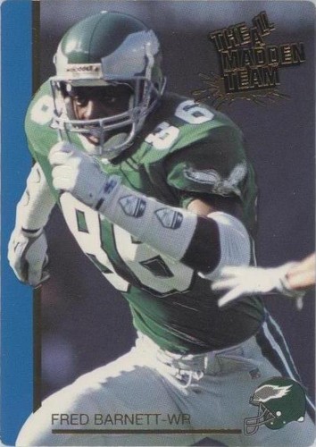 1991 Action Packed The All-Madden Team Fred Barnett #39