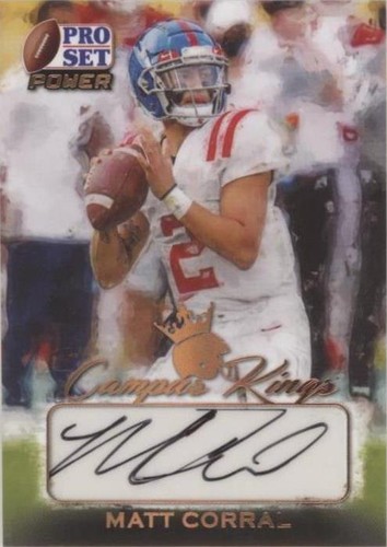 2021 Leaf Pro Set Power Matt Corral #CK-MC1