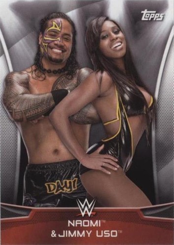 2016 Topps WWE Divas Revolution - Jimmy Uso Naomi #8