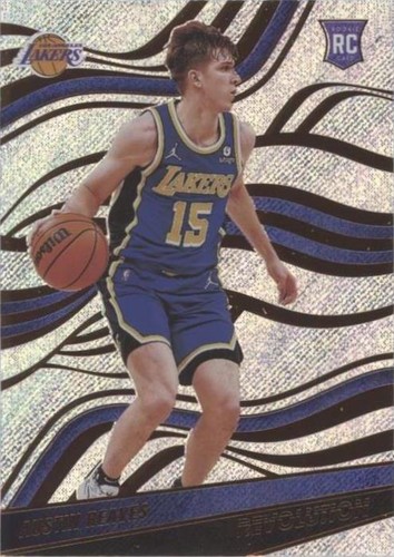AUSTIN REAVES 2021 Panini Revolution Asia Holo Rookie Card RC #/99