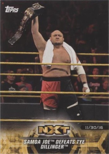 2018 Topps WWE NXT - Samoa Joe #19