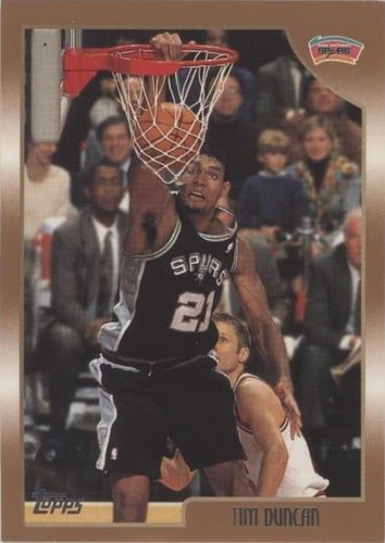 1998-99 Topps - Tim Duncan #49