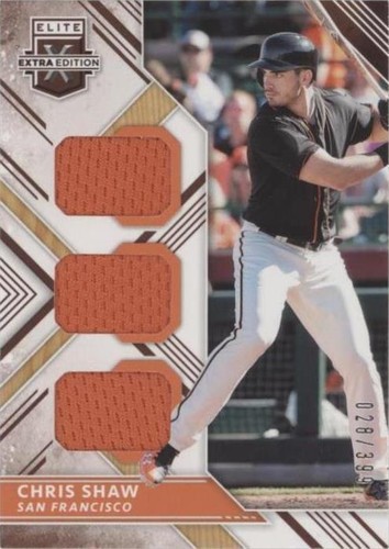 2018 Panini Elite Extra Edition - Chris Shaw #TM-CS