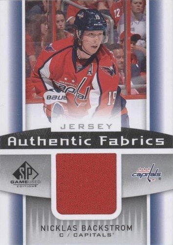 2013-14 SP Game Used Edition - Nicklas Backstrom #AF-NB