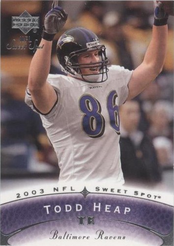2003 Upper Deck Sweet Spot Todd Heap #88