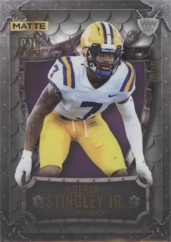 2022 Wild Card Matte SP Exclusive Derek Stingley Jr. #WWN-9