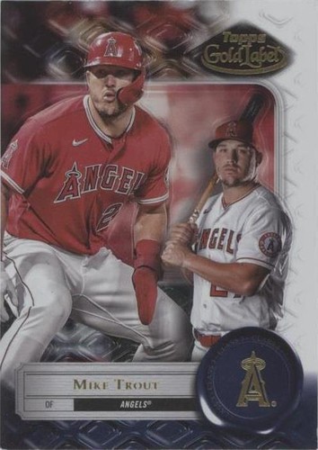 2022 Topps Gold Label - Mike Trout #43
