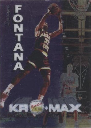 1994-95 Signature Rookies Kro-Max - Dwayne Fontana #41