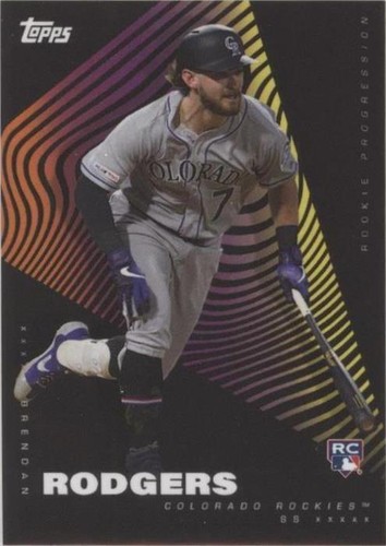 2019 Topps On Demand Rookie Progression - Brendan Rodgers #29