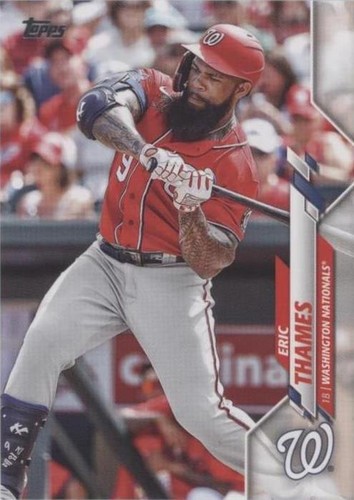2020 Topps Update Series - Eric Thames #U-107