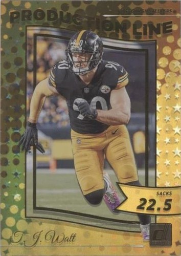 2022 Panini Donruss T.J. Watt #PRD-16