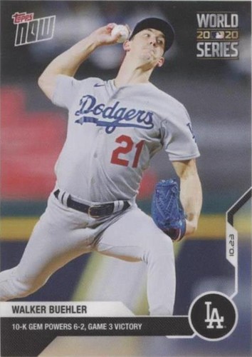 2020 Topps Now - Walker Buehler #459