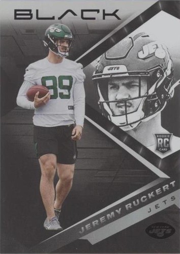 2022 Panini Black Jeremy Ruckert #178