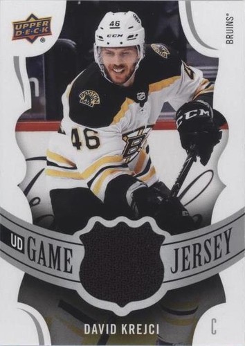 2018-19 Upper Deck - David Krejci #GJ-DK