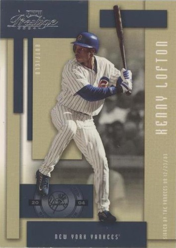 2004 Playoff Prestige - Kenny Lofton #41