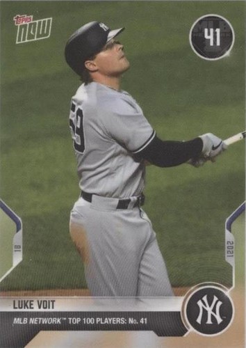 2021 Topps Now MLB Network Top 100 Players - Luke Voit #T-41
