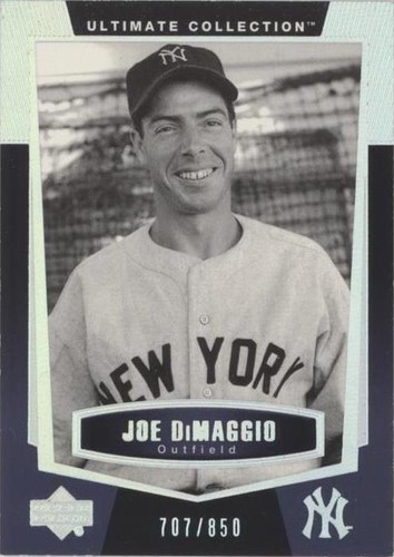 Joe DiMaggio 2002 Upper Deck Piece of History #39 | eBay